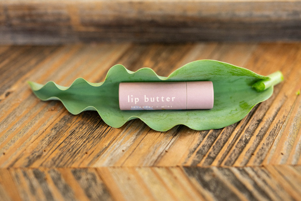 Lavender peppermint lip butter  • beeswax based