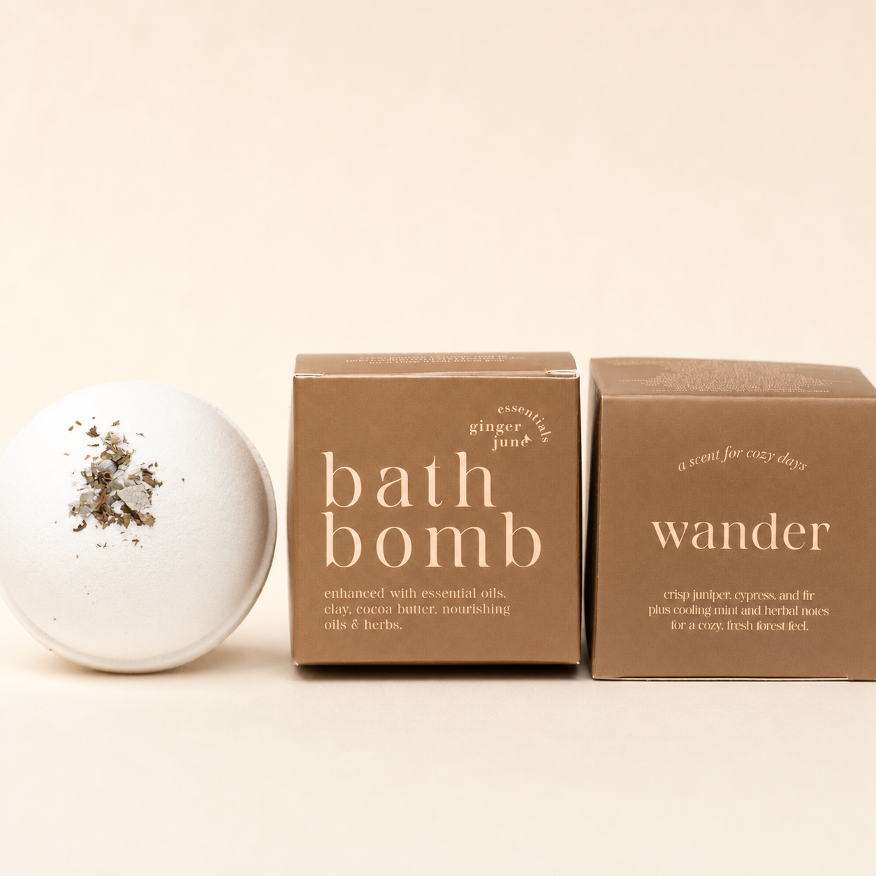 WANDER • 100% BOTANICAL BATH BOMB •
