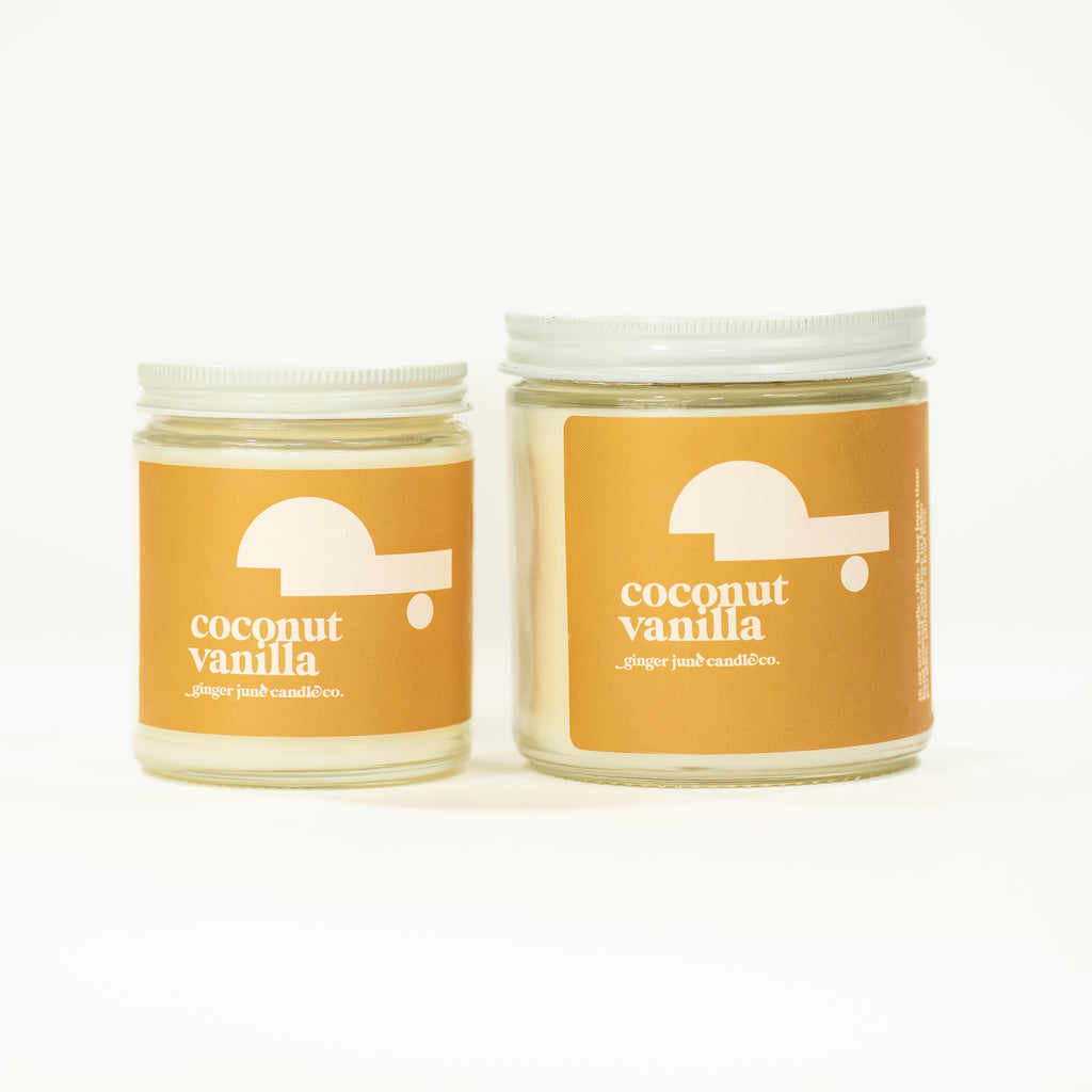 coconut vanilla • contour collection • soy candle