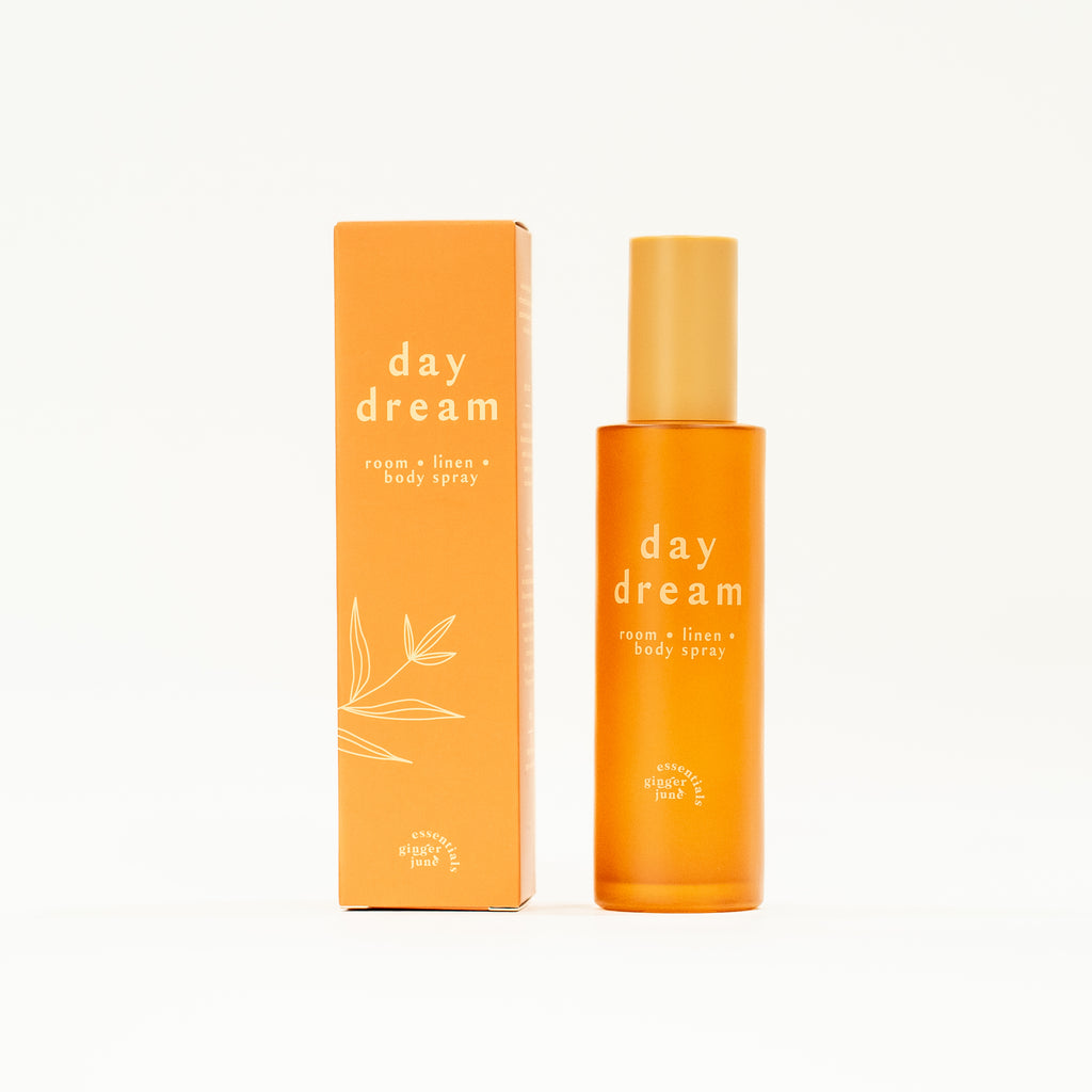 room & everywhere spray • 3 essential blends • 100% natural, nothing synthetic • 3.4 oz