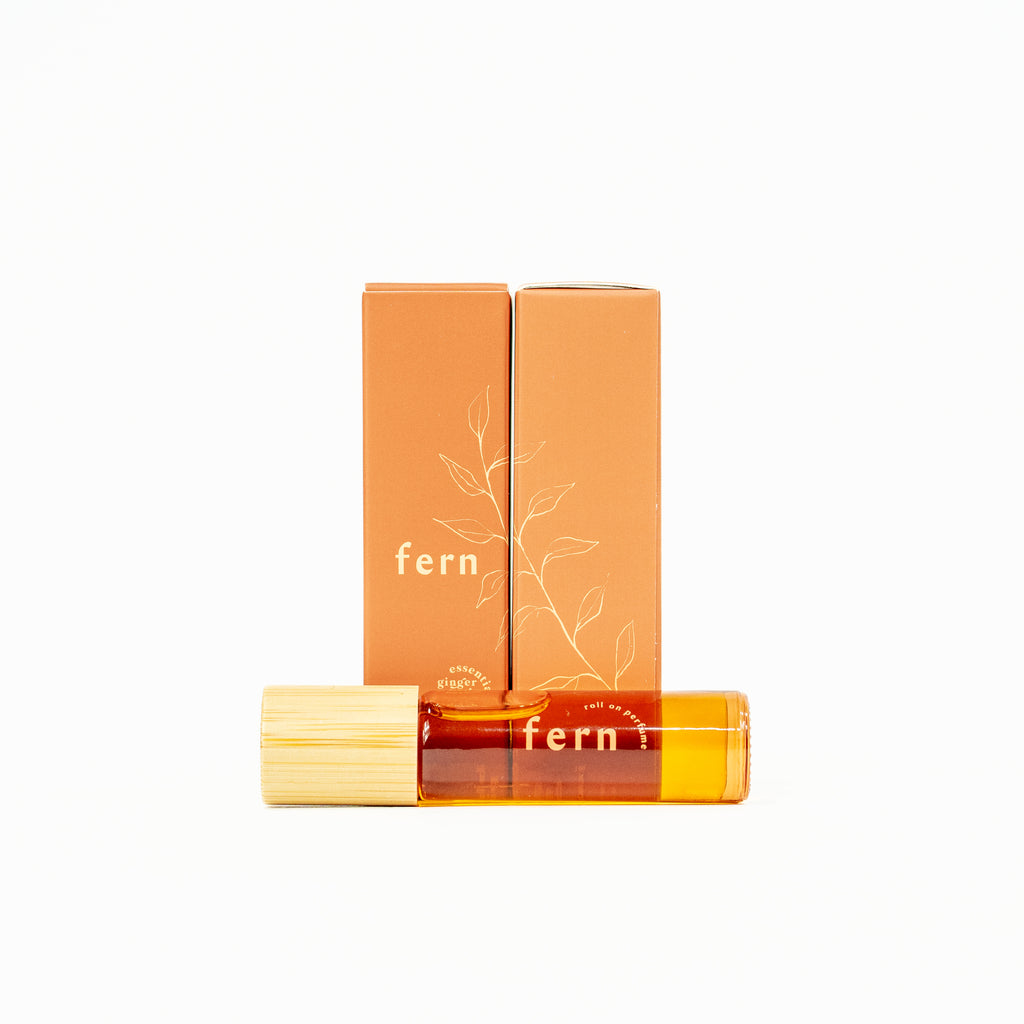 roll on perfume - FERN - 100% essential oil blend