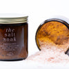 THE salt soak • 16 oz glass jar • magnesium rich, 100% real - nothing synthetic