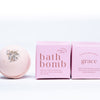 GRACE • 100% BOTANICAL BATH BOMB •