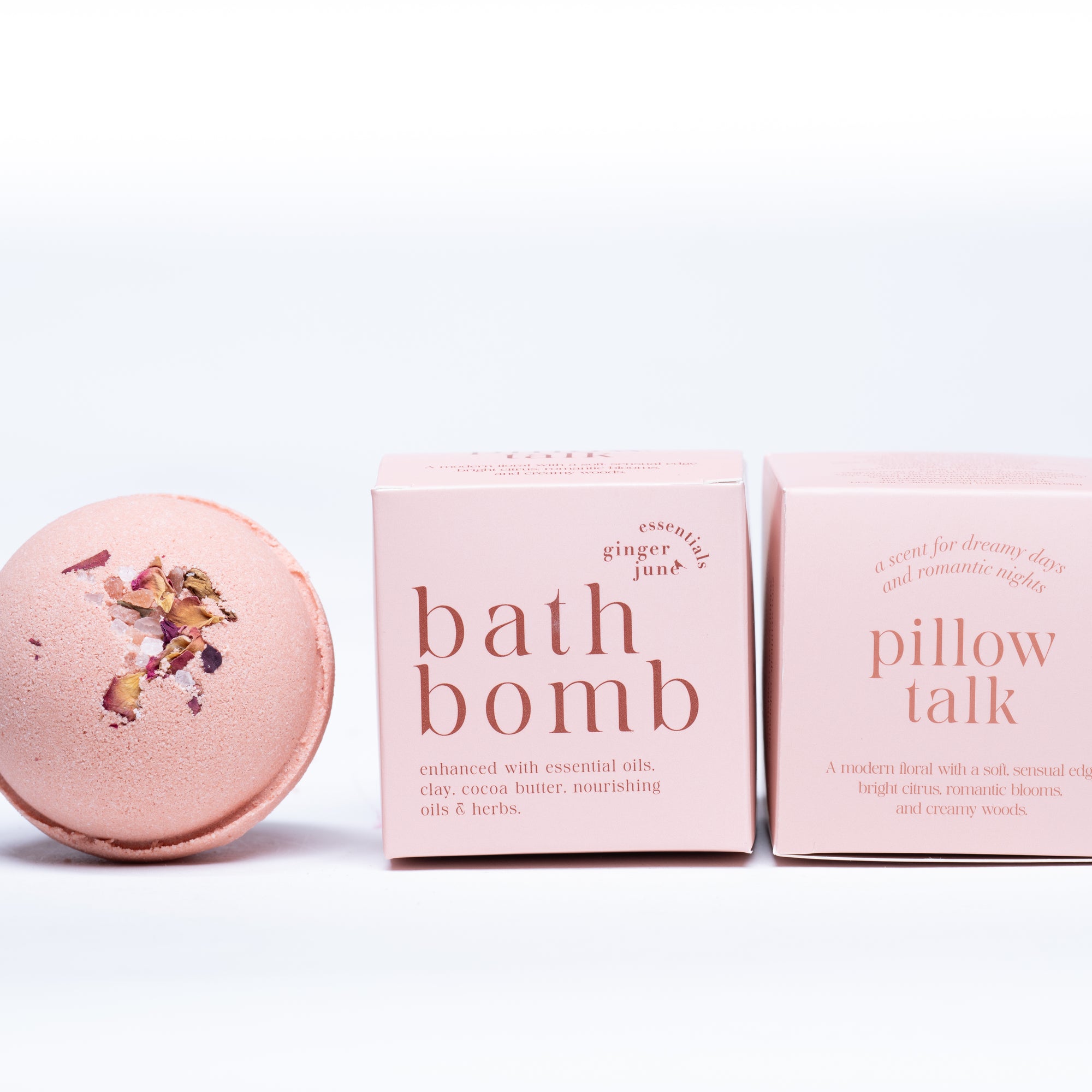 PILLOW TALK • 100% BOTANICAL BATH BOMB •
