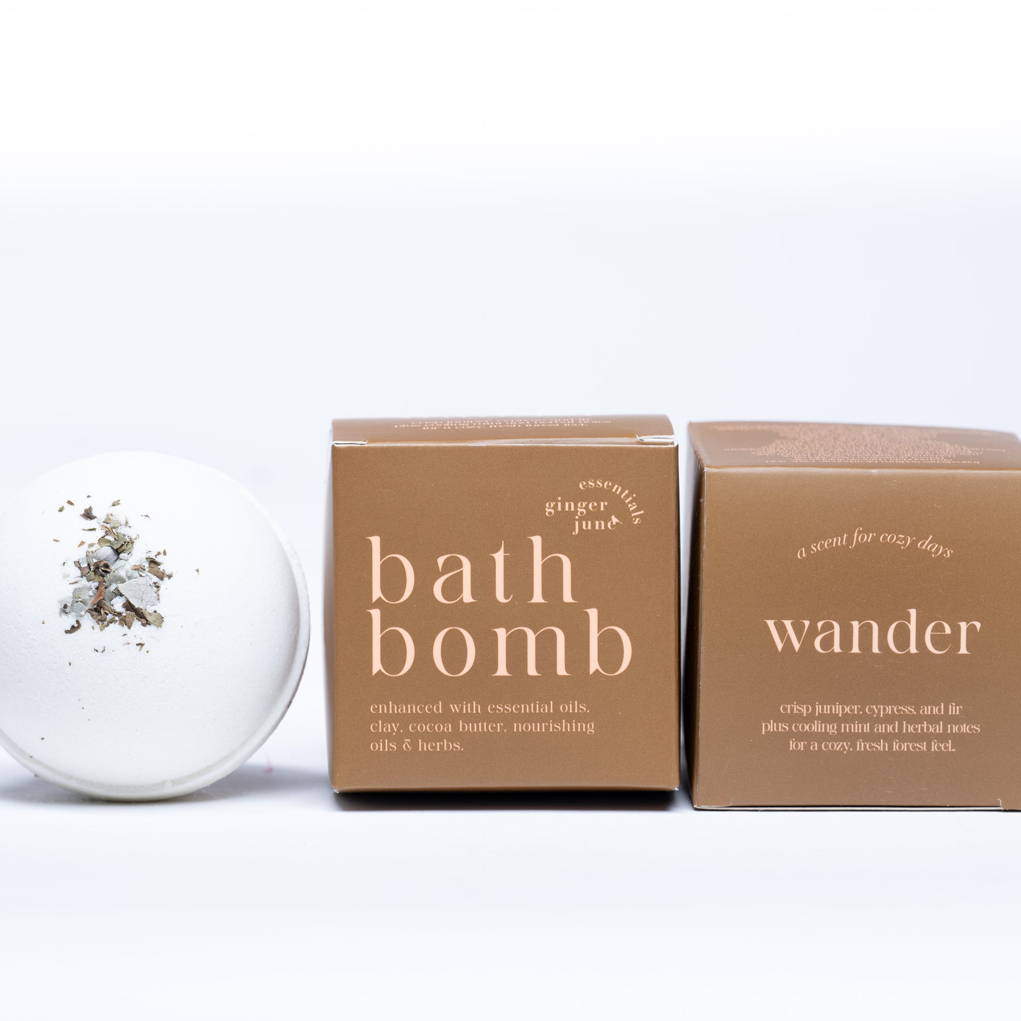 WANDER • 100% BOTANICAL BATH BOMB •