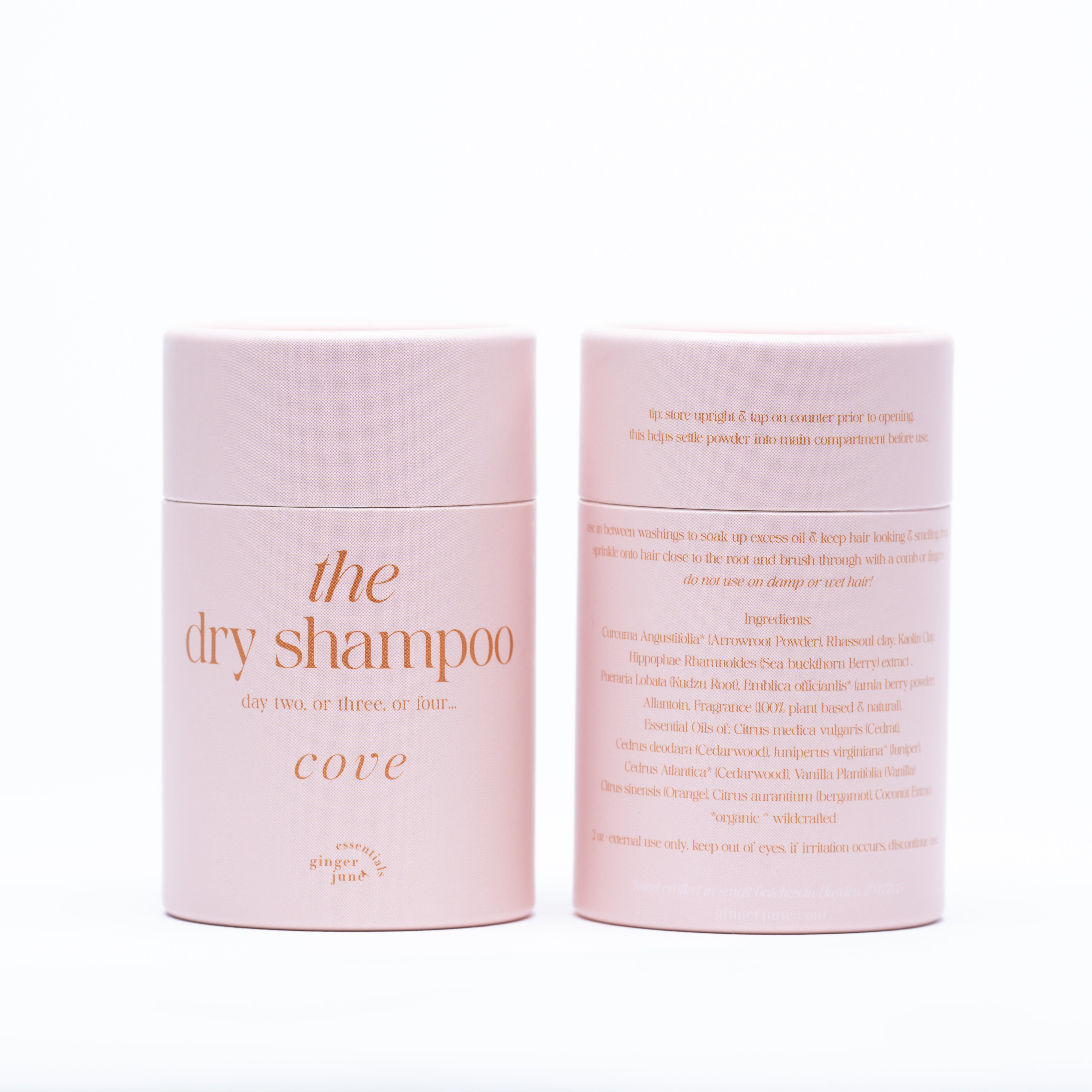 COVE • 100% natural dry shampoo • – Ginger June Candle Co.