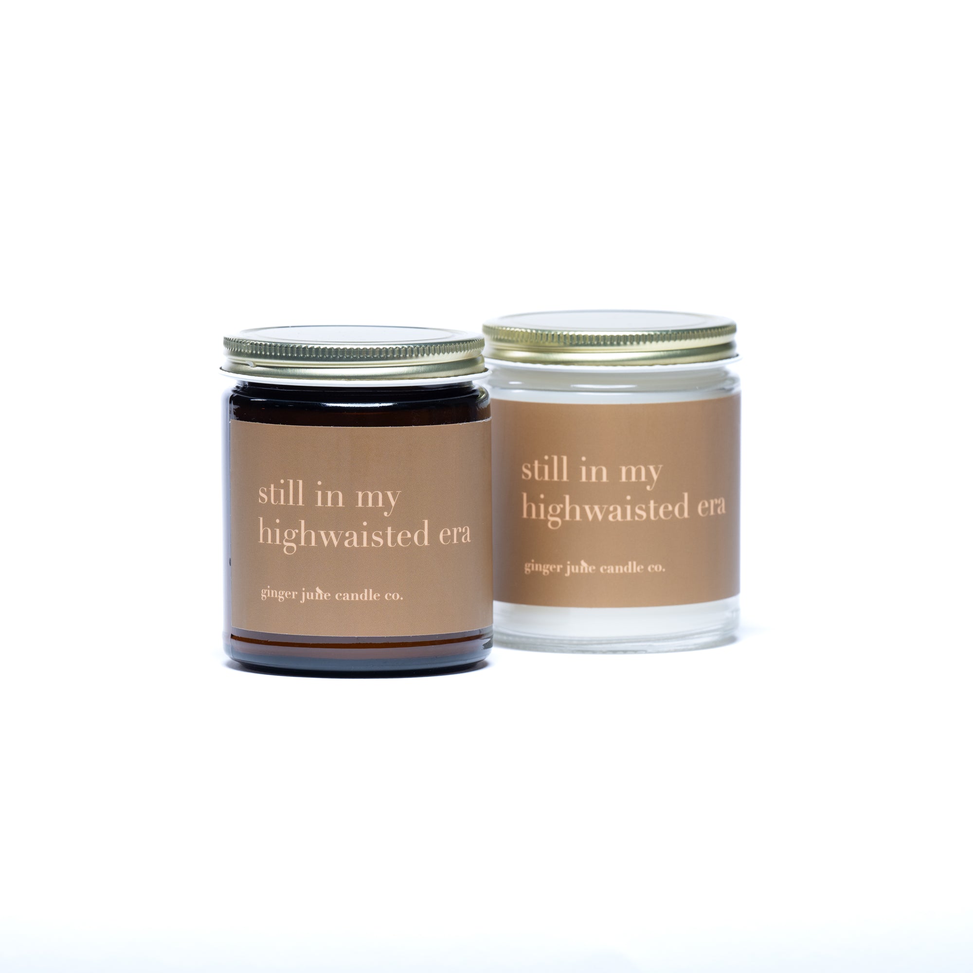 still in my highwaisted era • 9 oz clean candle