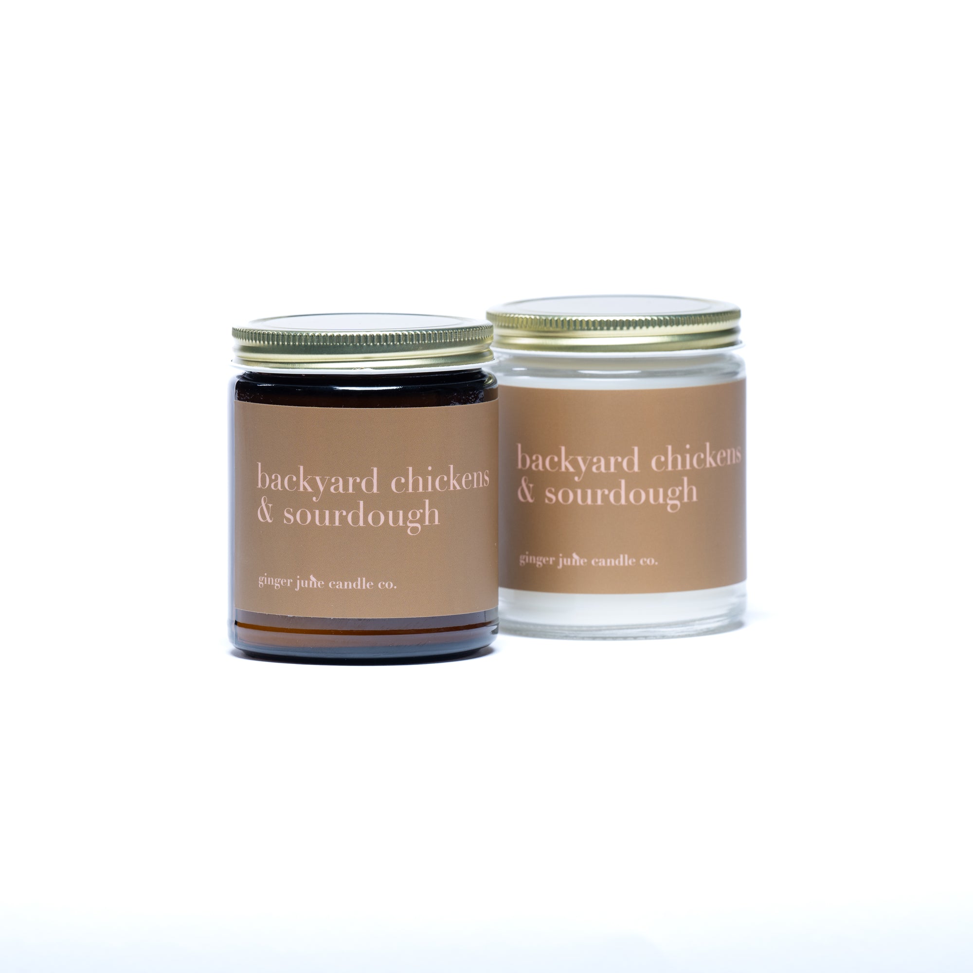 backyard chickens and sourdough • 9 oz clean candle
