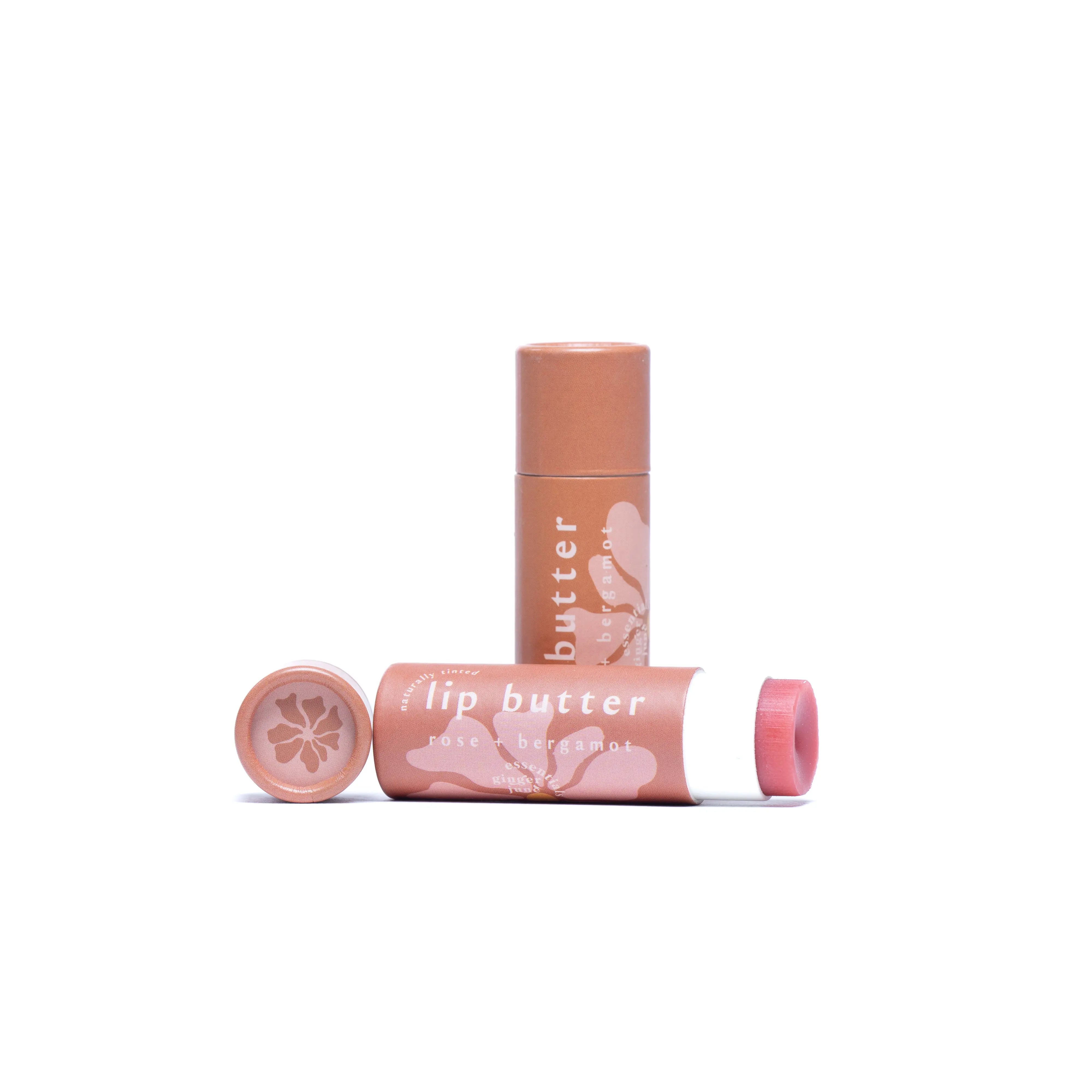 lip butter • rose bergamot • botanically tinted • moisture rich