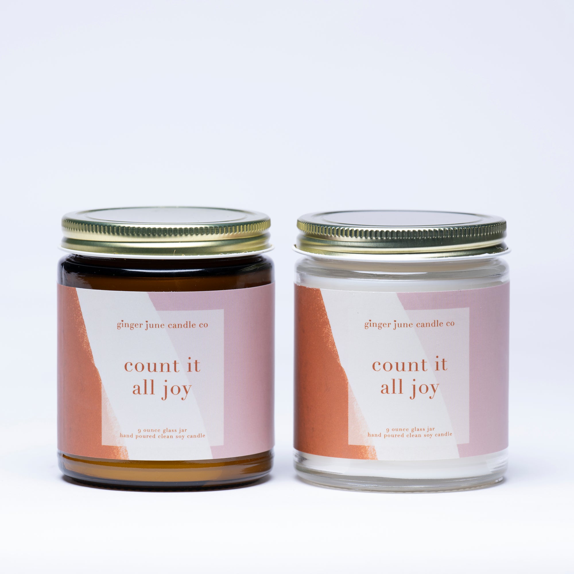 count it all joy • 9 oz clean candle