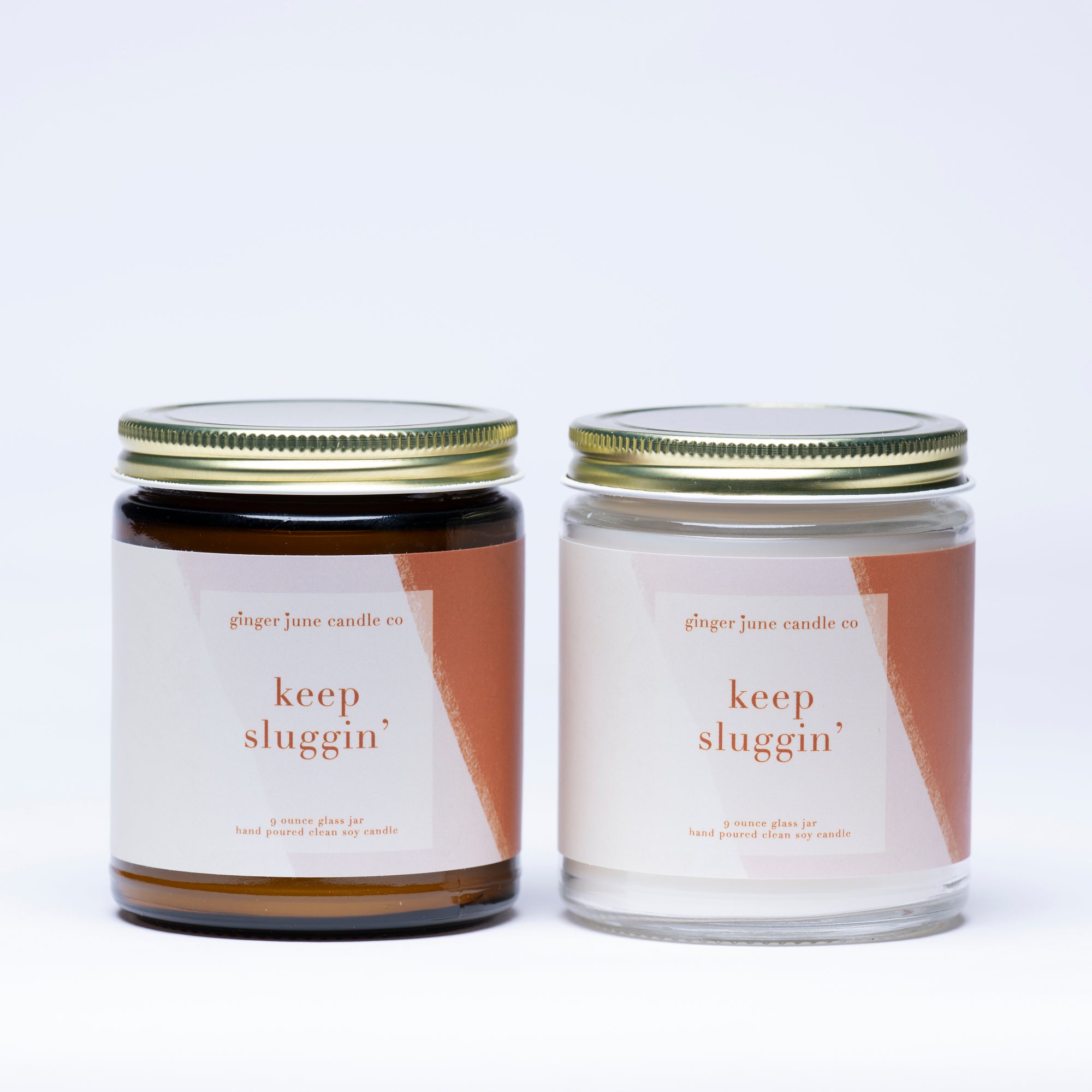 keep sluggin' • 9 oz clean candle