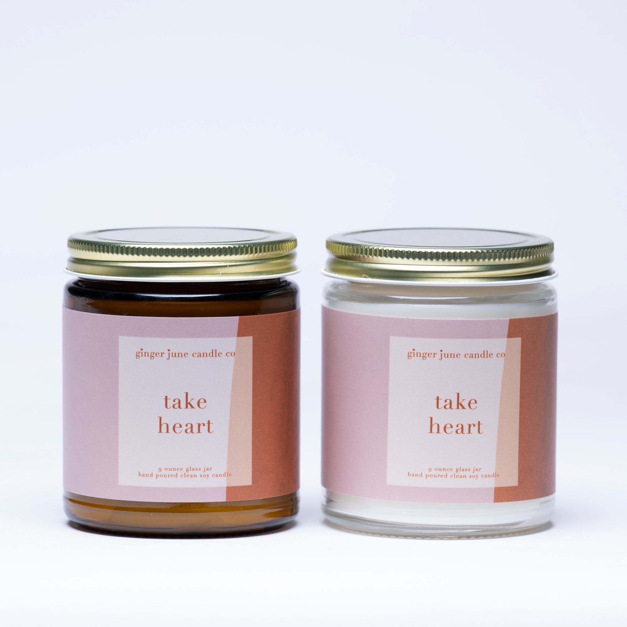 take heart • 9 oz clean candle