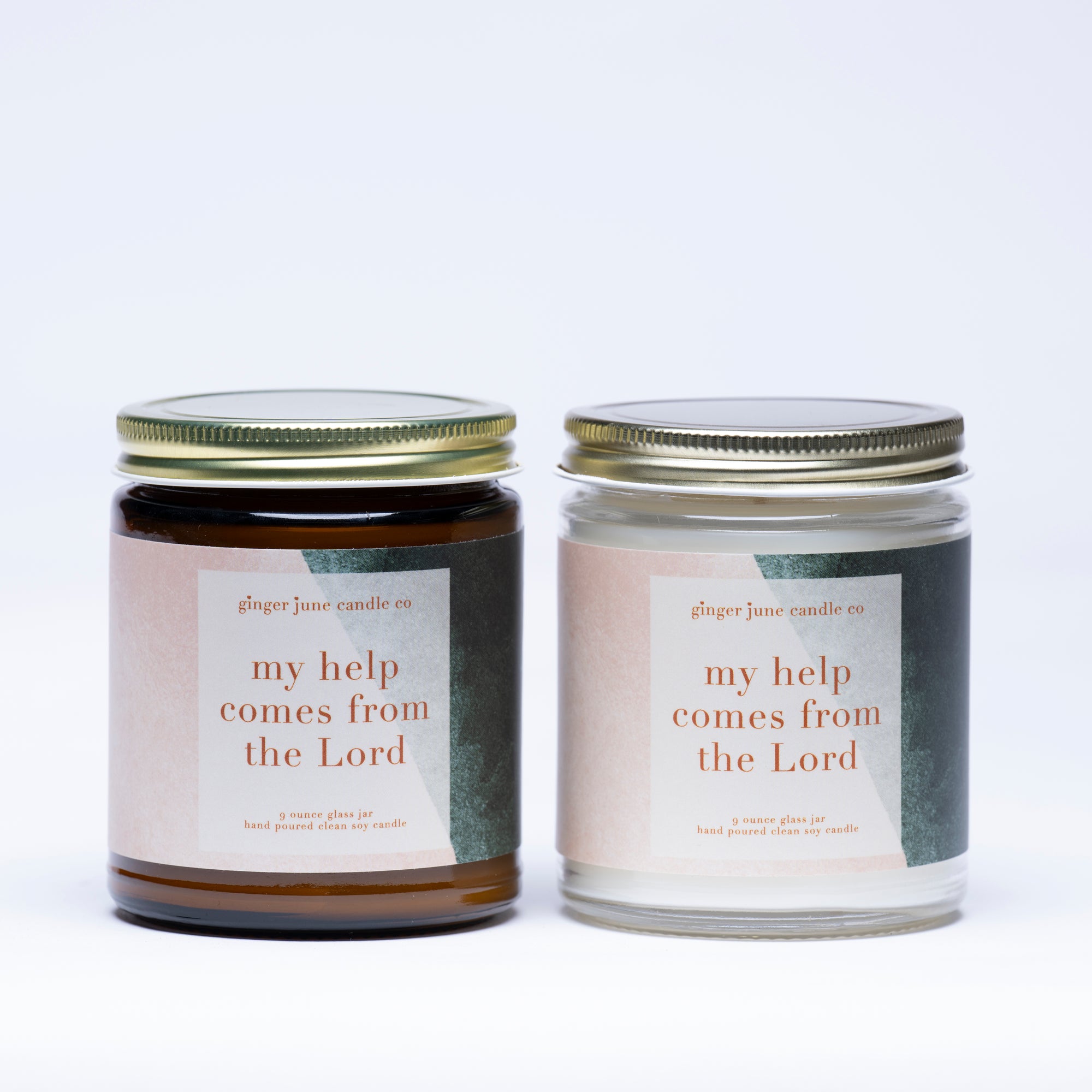 my help comes from the Lord • 9 oz clean candle