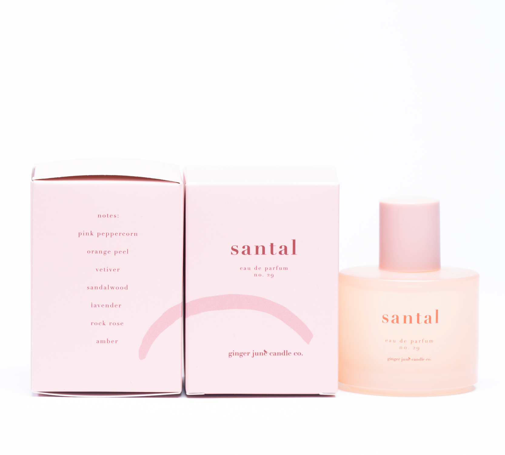 no. 29 santal • clean perfume • roll-on or eau de parfum options