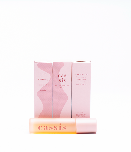 no. 9 cassis (formerly blackberry amber) • clean perfume • roll-on