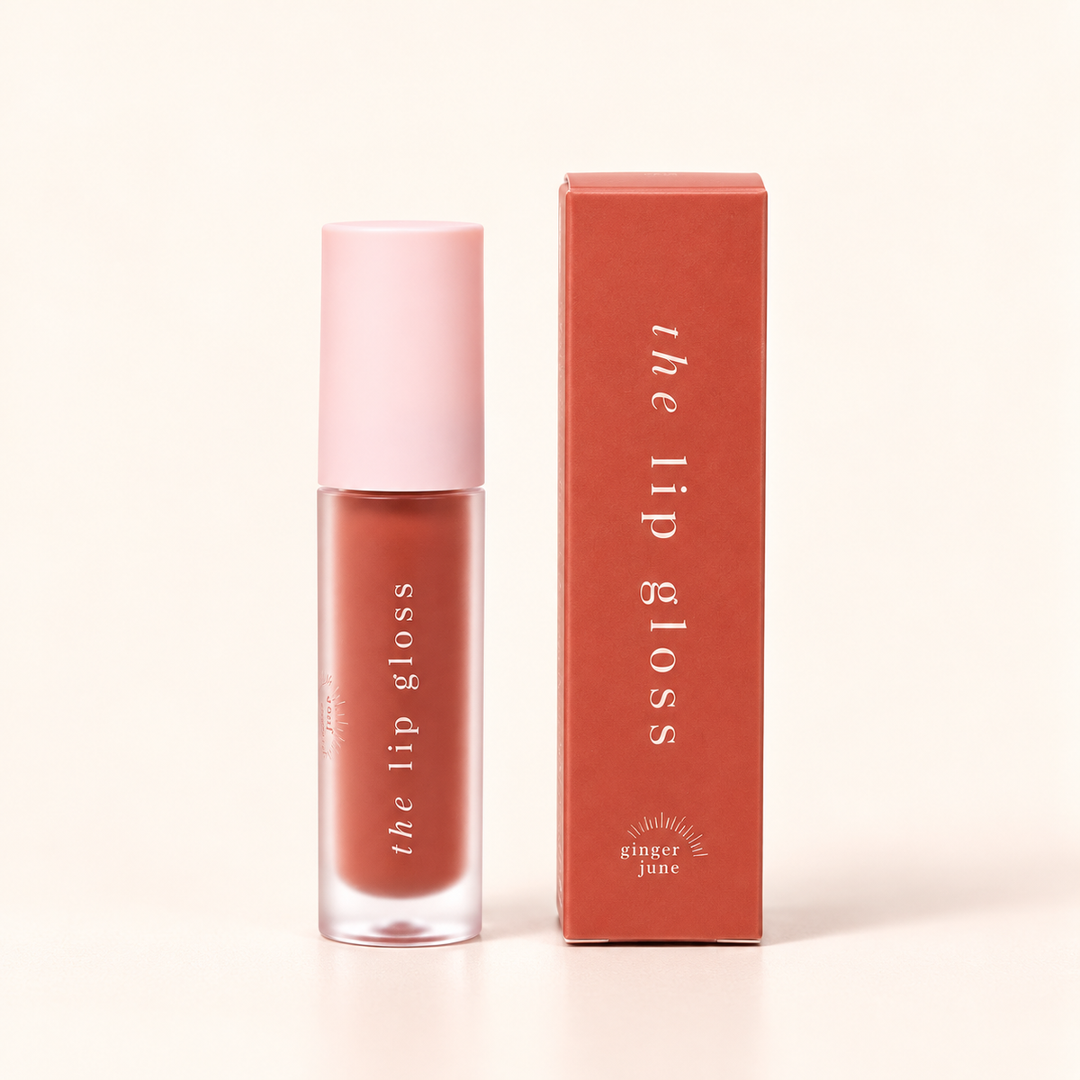 the lip gloss • poppy