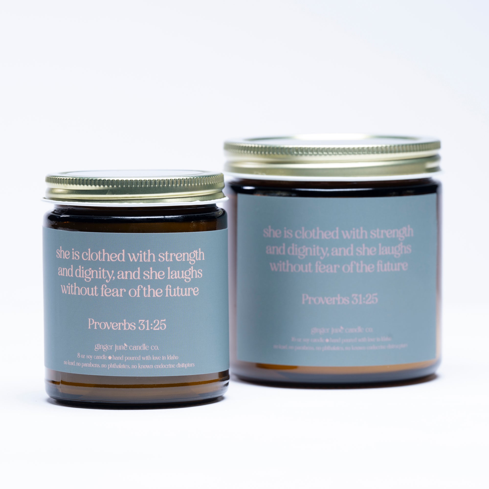 Proverbs 31 • season of hope collection • 8 oz soy candle