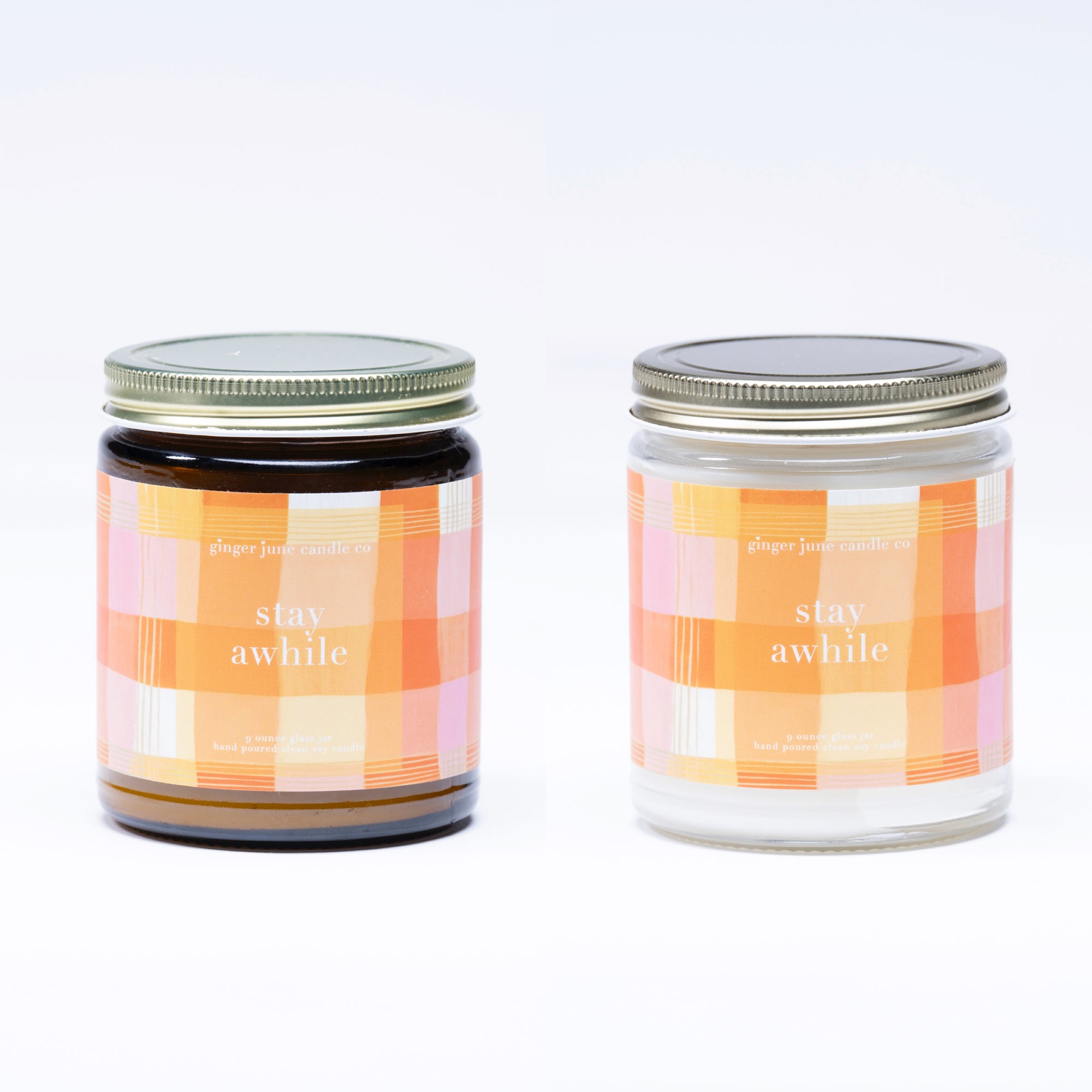 stay awhile • 9 oz clean candle