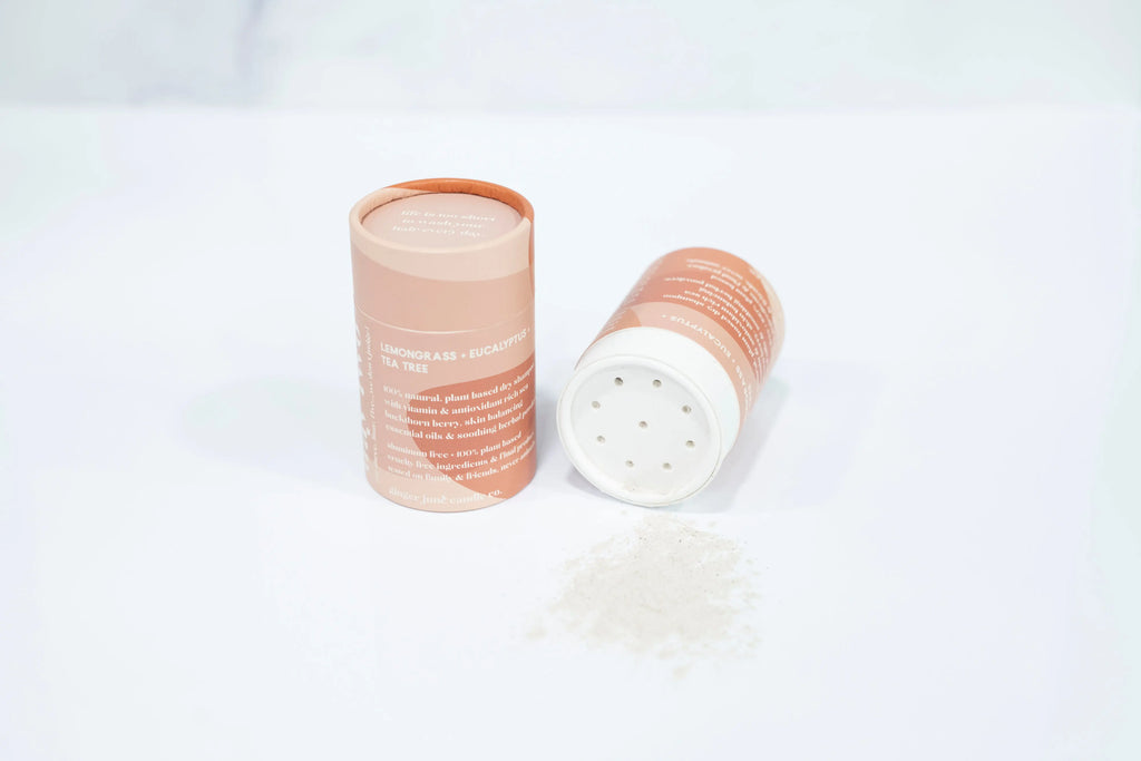day two • 100% natural dry shampoo