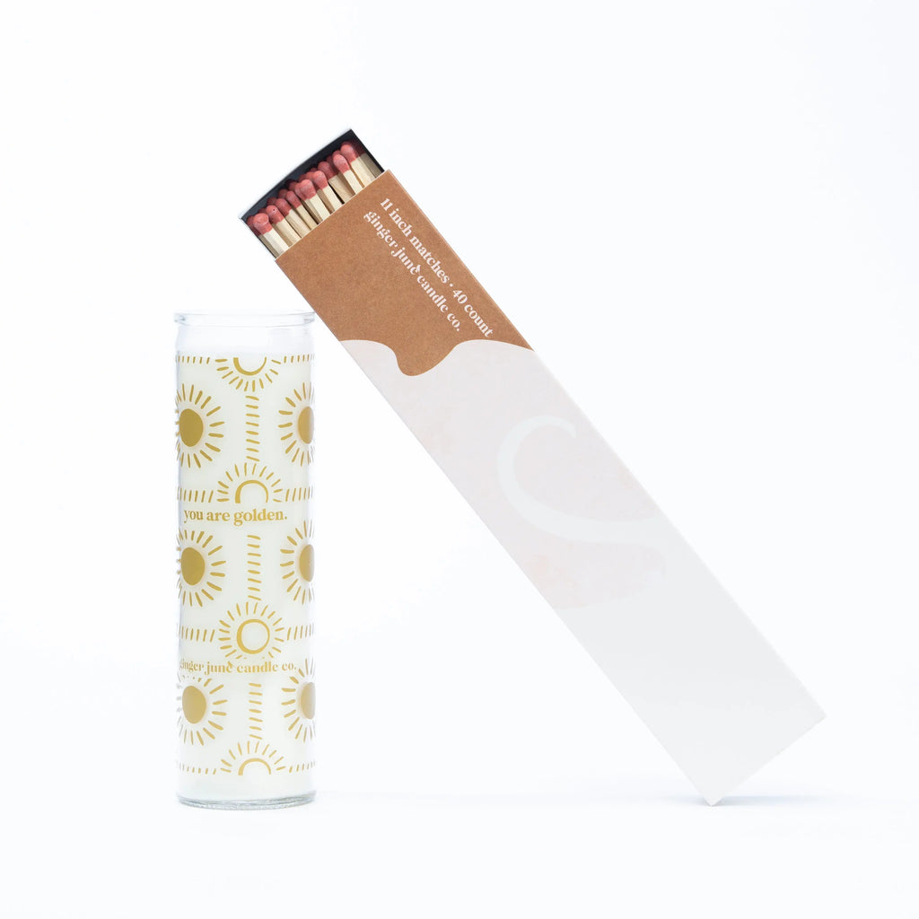 LIFE'S SHORT, BURN THE CANDLE. - 40 strike XL matches