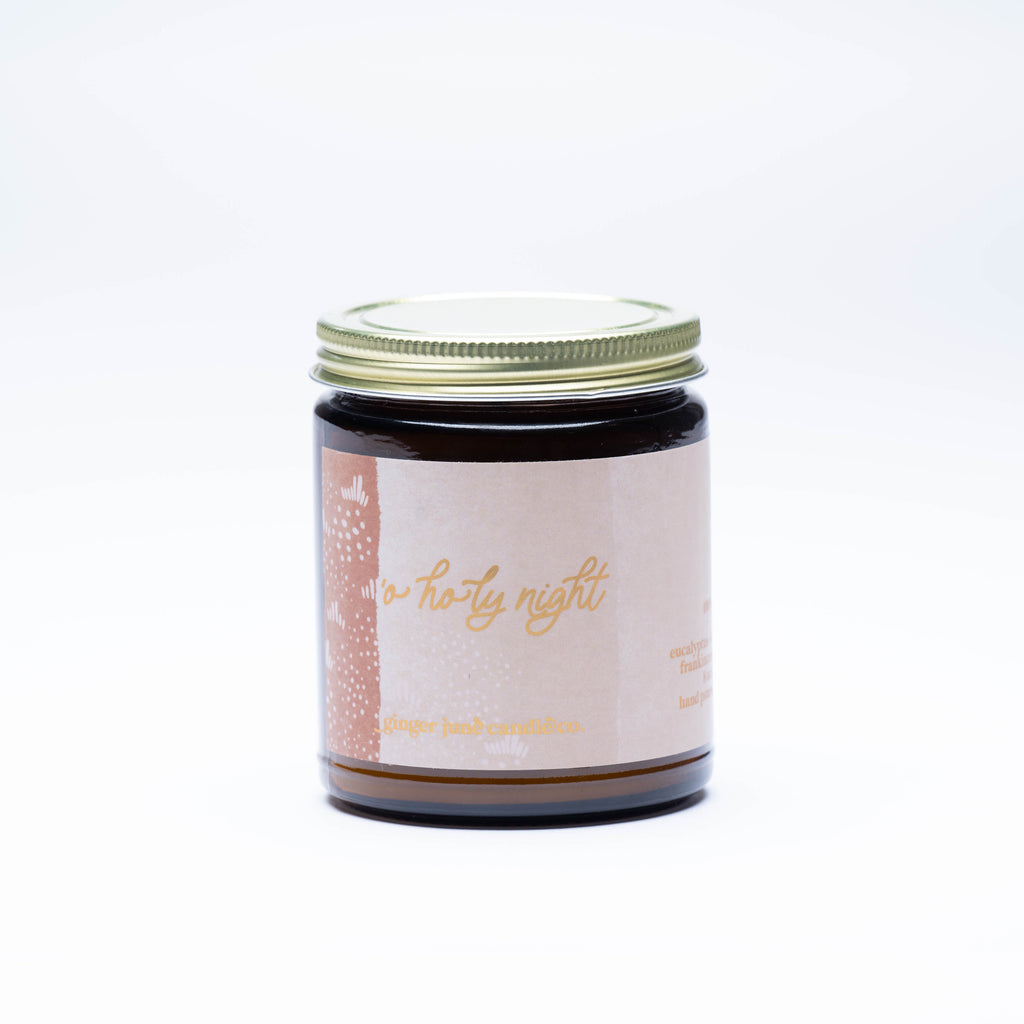 'o holy night  • 100% EO soy candle •