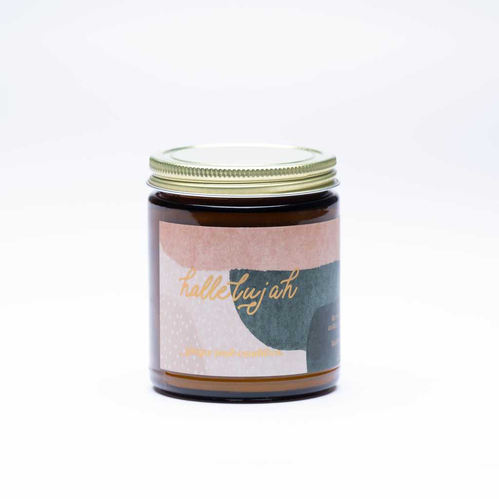HALLELUJAH • 100% essential oil soy candle • holiday