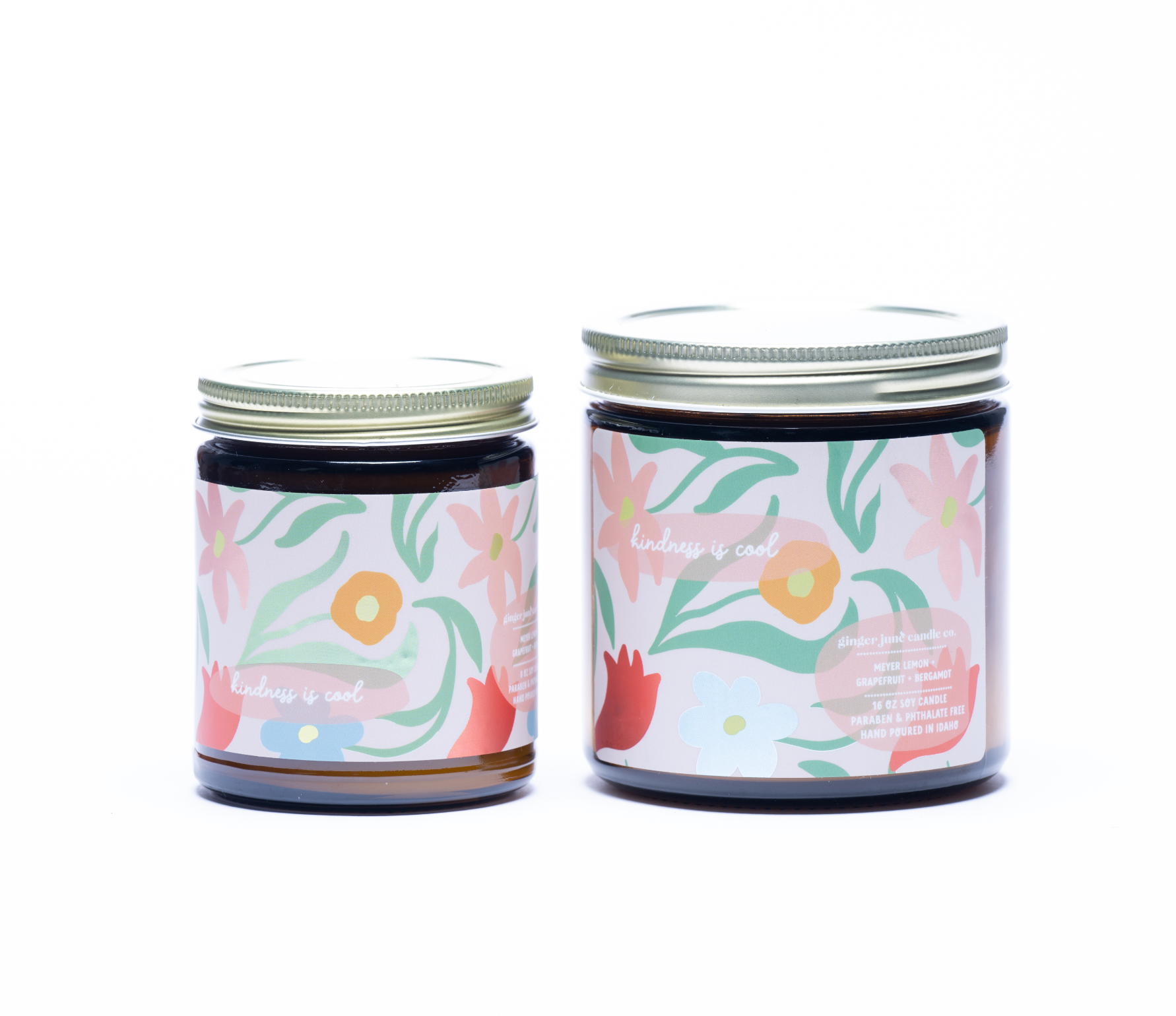 KINDNESS IS COOL • spring renewal collection • non toxic soy candle