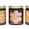 coconut vanilla • daisy collection • 9 oz soy candle