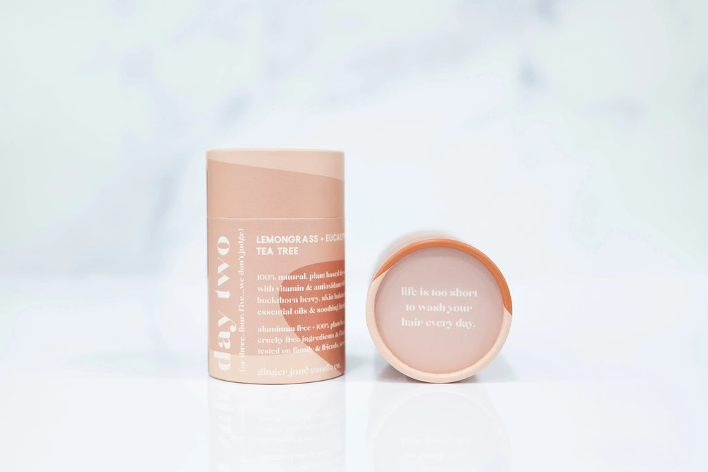 day two • 100% natural dry shampoo