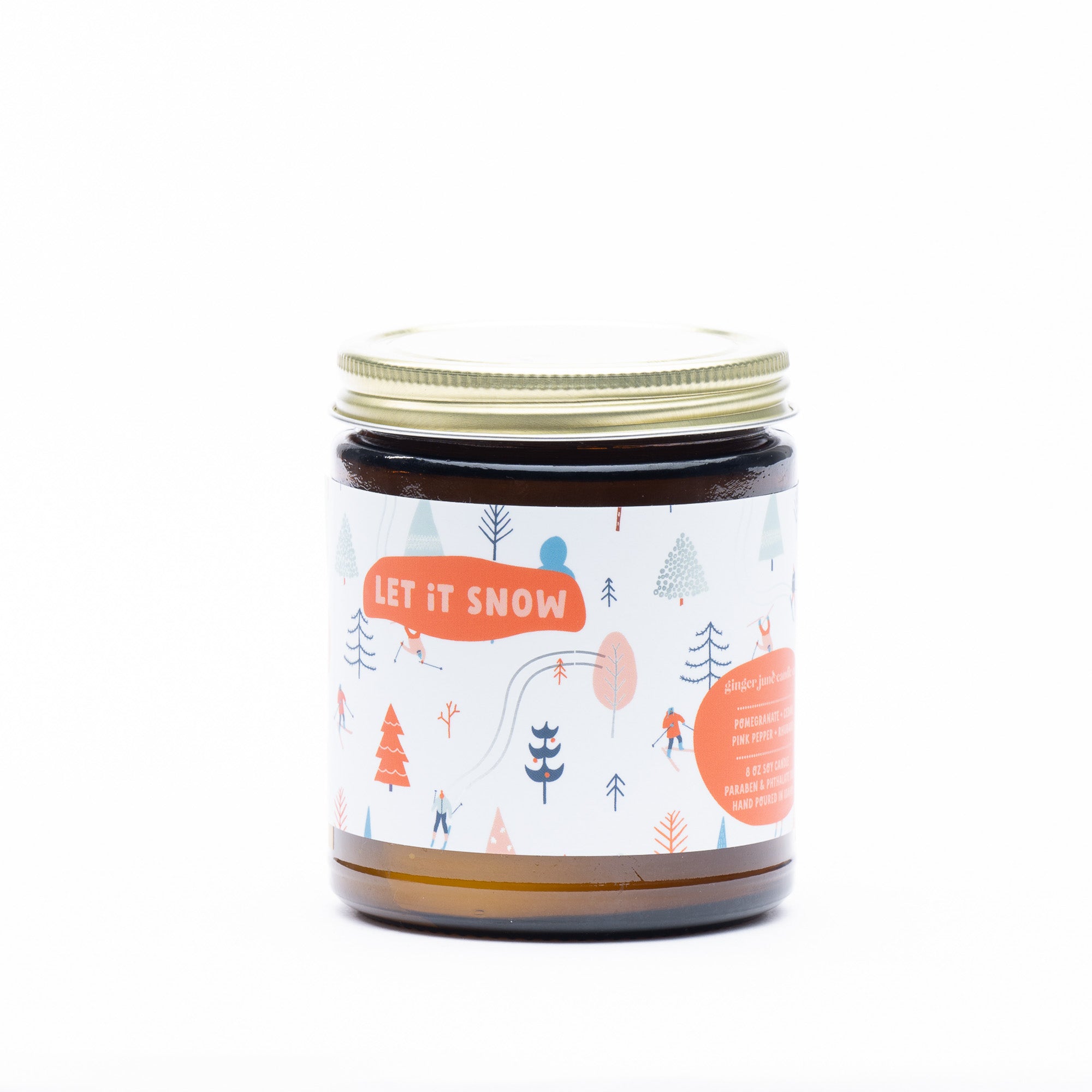 LET IT SNOW • soy candle • holiday collection