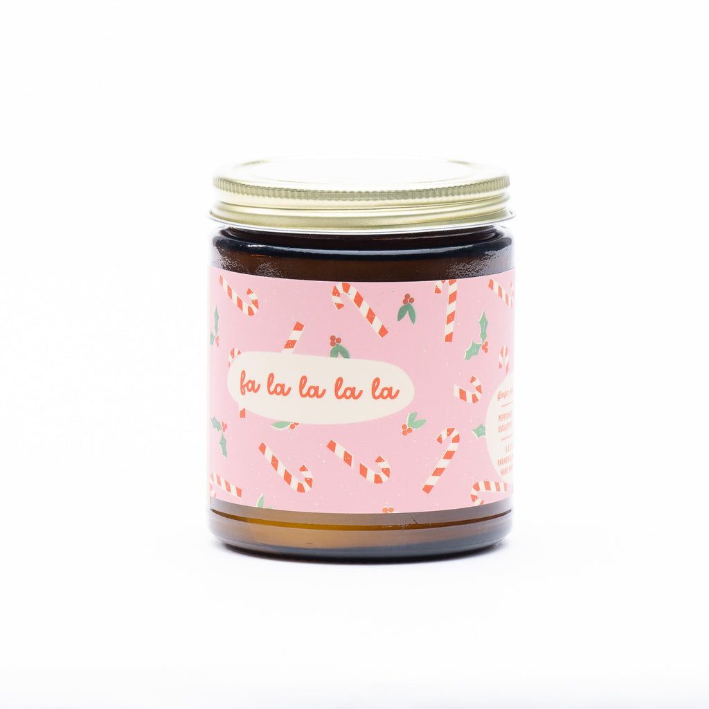 FA LA LA LA LA • soy candle • holiday collection