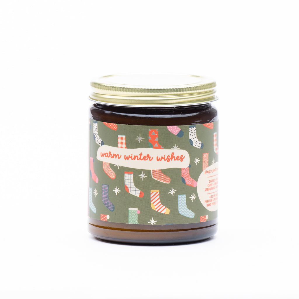 WARM WINTER WISHES • soy candle • holiday collection