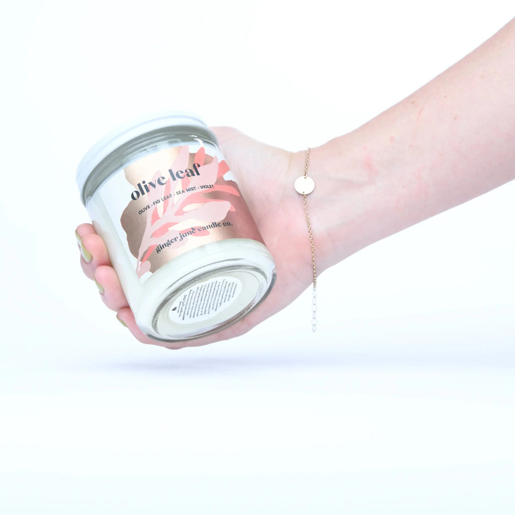 olive leaf • terra collection • non toxic soy candle